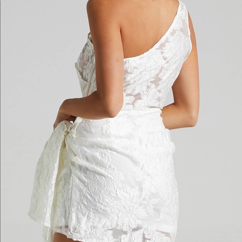 White Showpo dress.